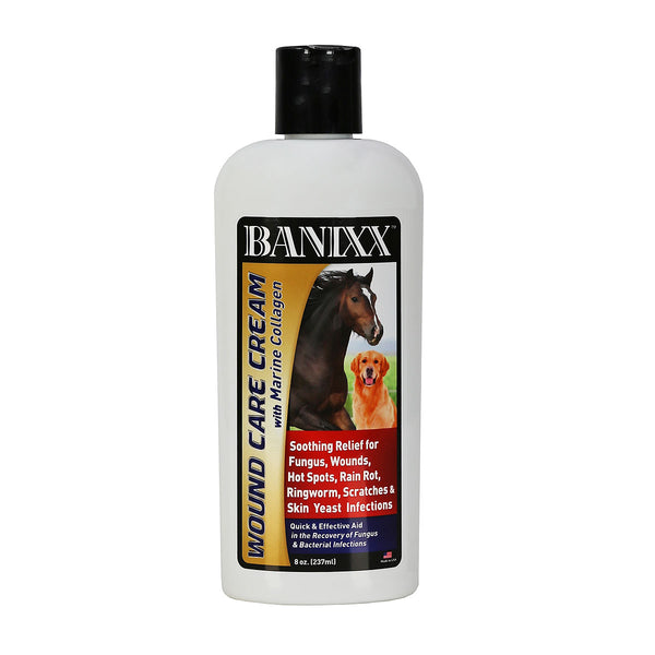 Banixx Wound Care Cream with Marine Collagen 8 oz